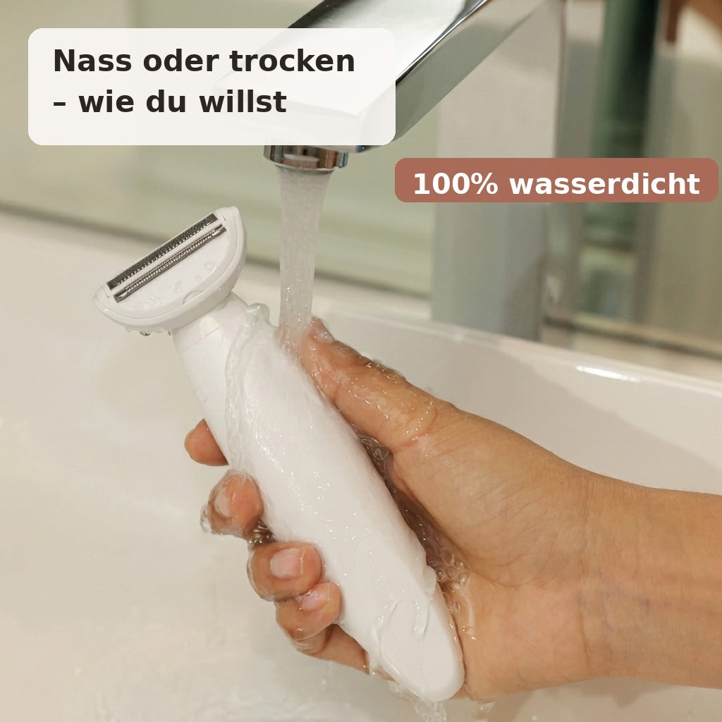 Glatte Haut - Ohne Rasurpickel, Brennen & eingewachsene Haare.