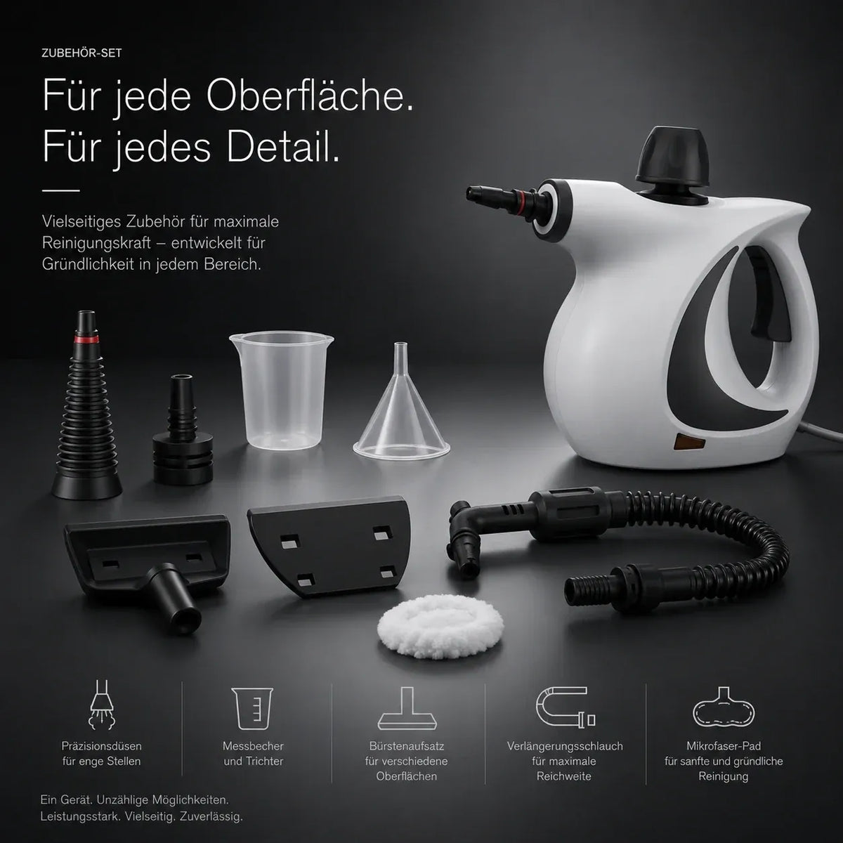 Elusoria™ Dampfheld – Hochtemperatur-Dampfreiniger