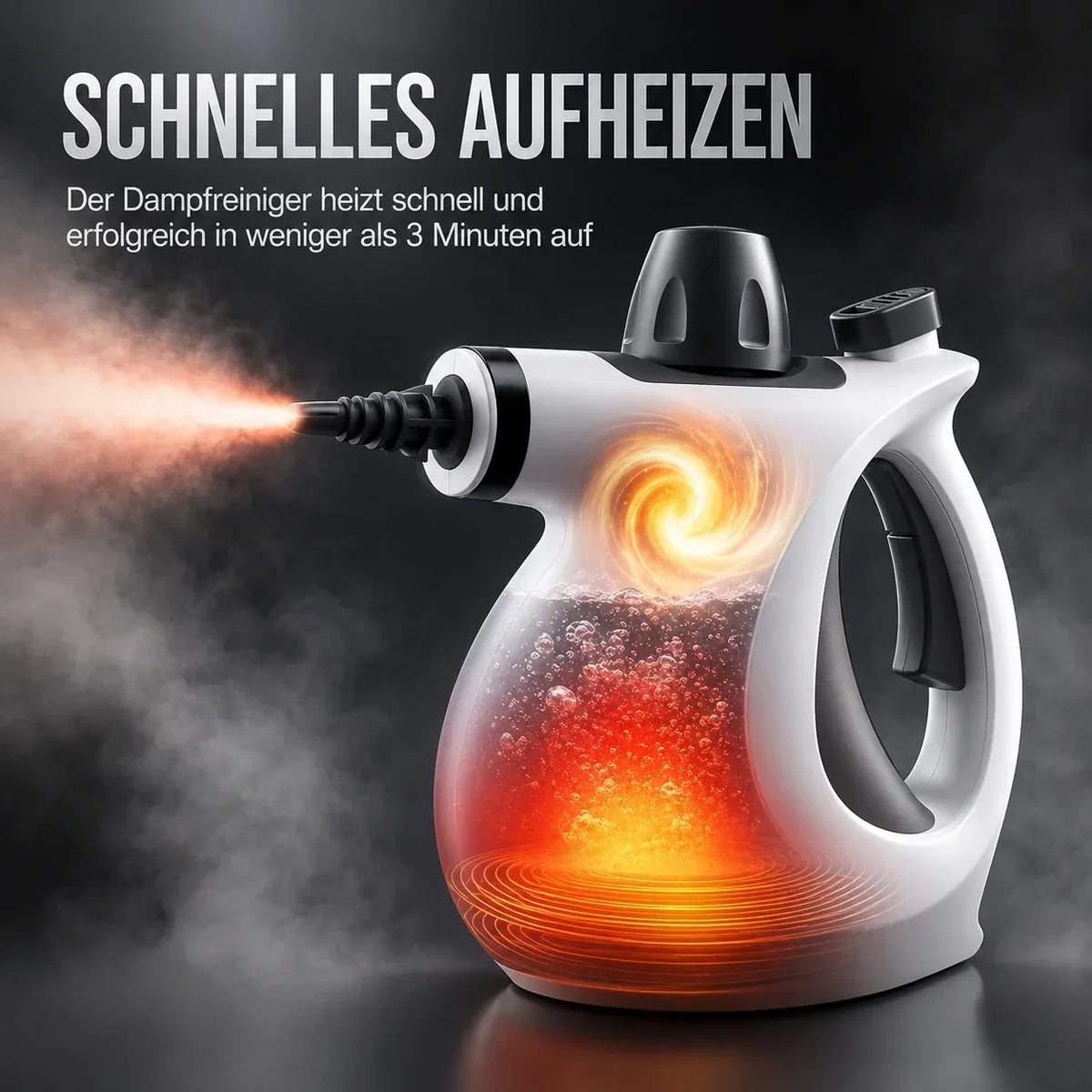 Elusoria™ Dampfheld – Hochtemperatur-Dampfreiniger
